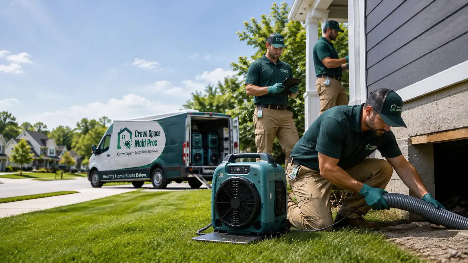 Crawl Space Mold Removal in Wilmore, PA